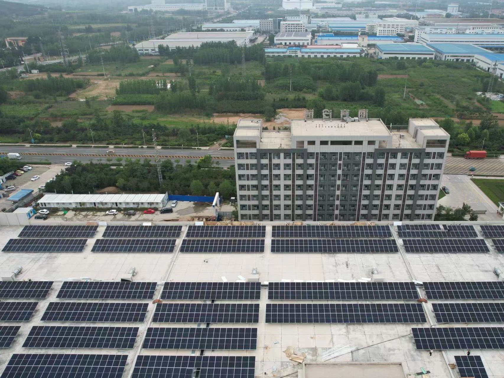 青島市新海岸西區2.25MW分布式光伏項目