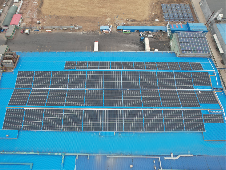 諸城市舜王街道900KW分布式光伏項目